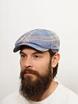 Кепка WIGENS арт. 102009 NEWSBOY CLASSIC CAP (голубой)